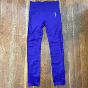 Purple Gymshark leggings size S